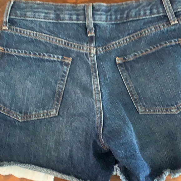 Old navy denim shorts with lace pockets size 14 - Picture 5 of 5
